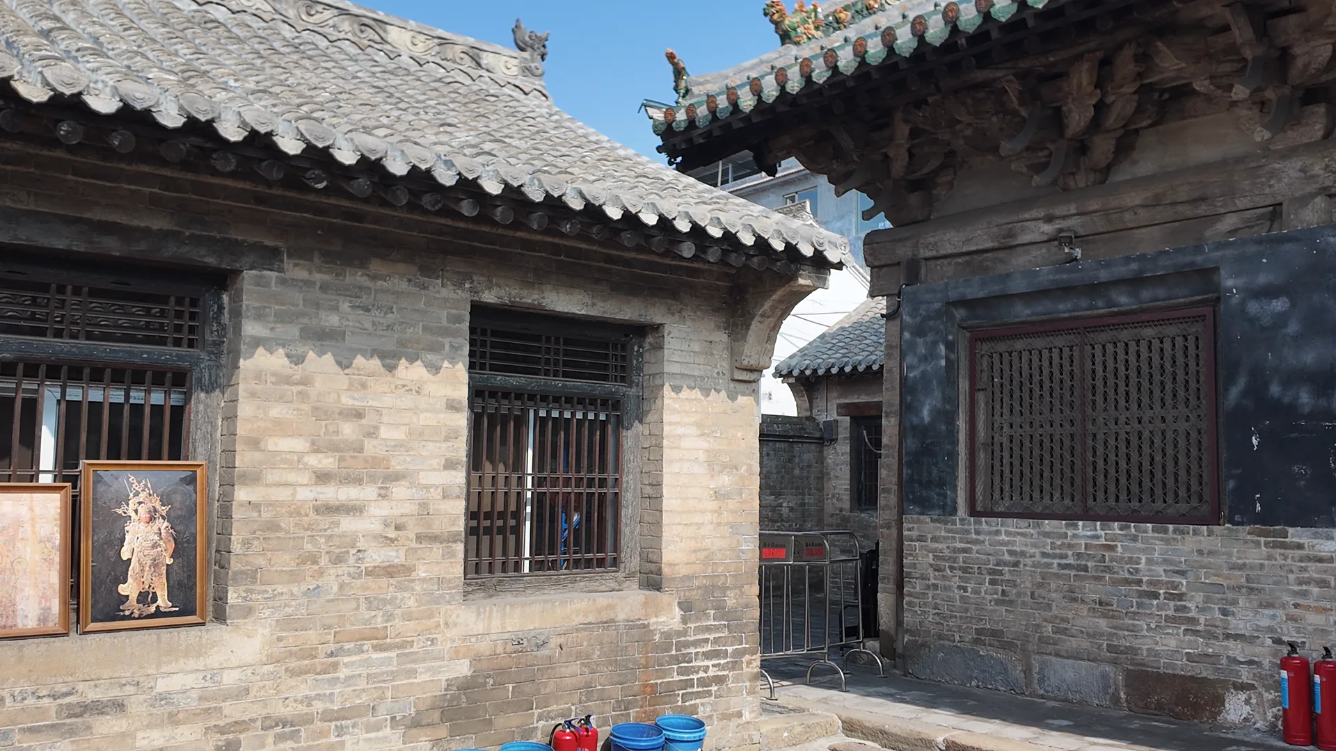 铁佛寺整体院落